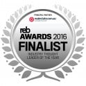 Finalist – 2016 Award for Industry Thought Leader of the Year Real Estate Business (REB) Awards for 2016