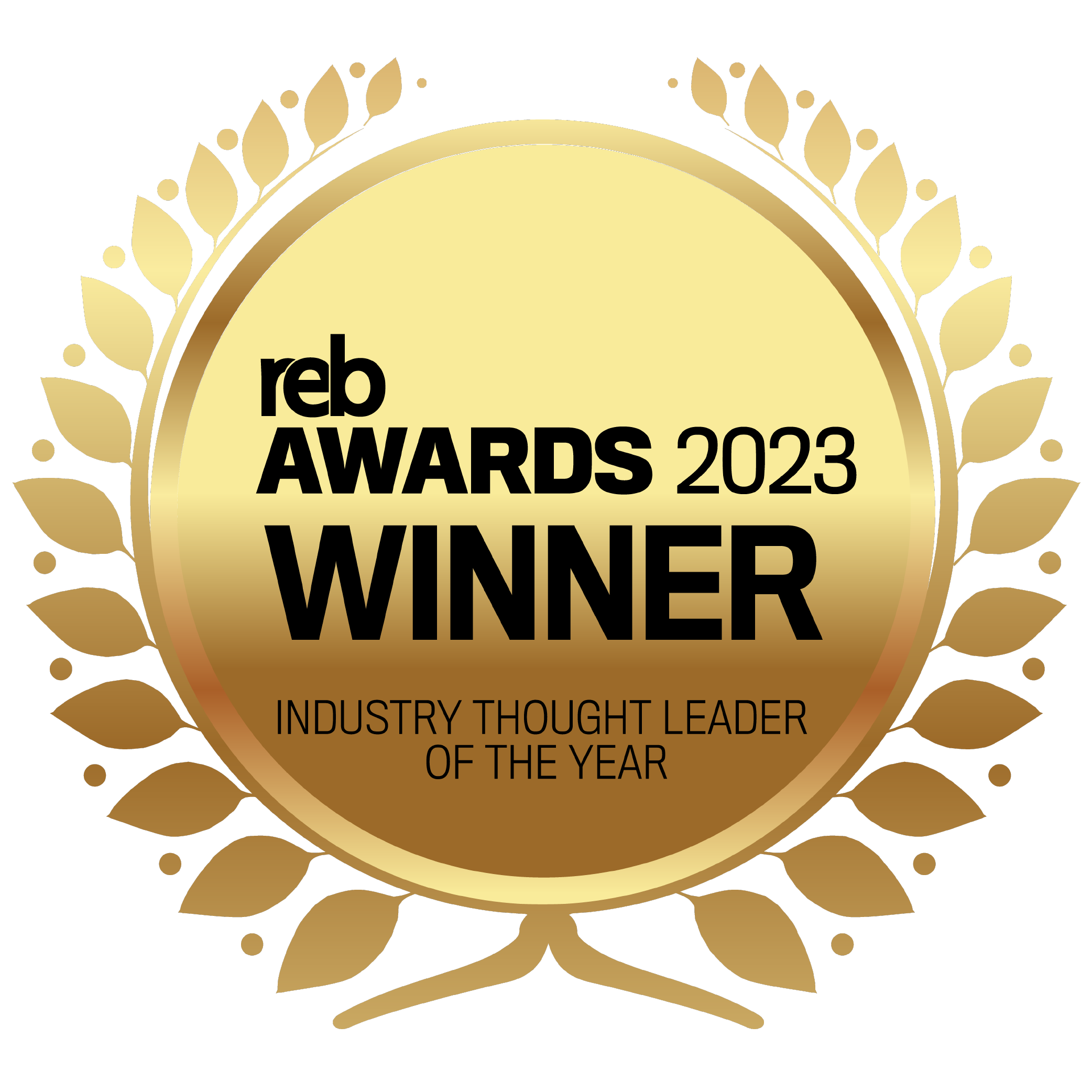 Finalist – 2023 Award for Industry Thought Leader of the Year REB Awards 2023