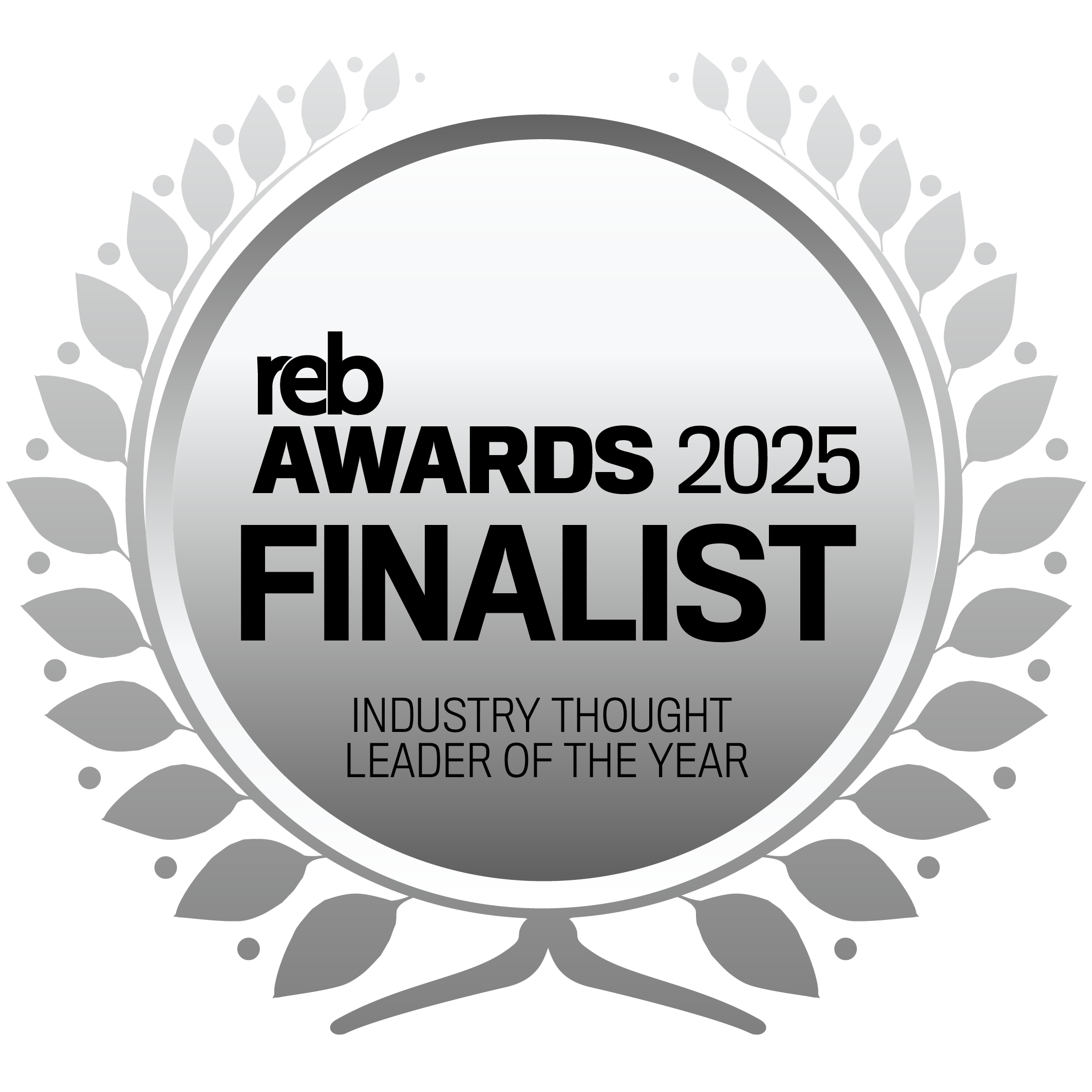 Finalist - 2025 REB Awards for Industry Thought Leader REB Awards 2025